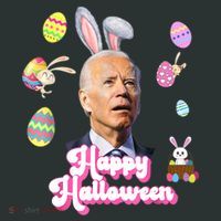 Happy Halloween Joe Biden Funny Easter Sweatshirt thumb 2