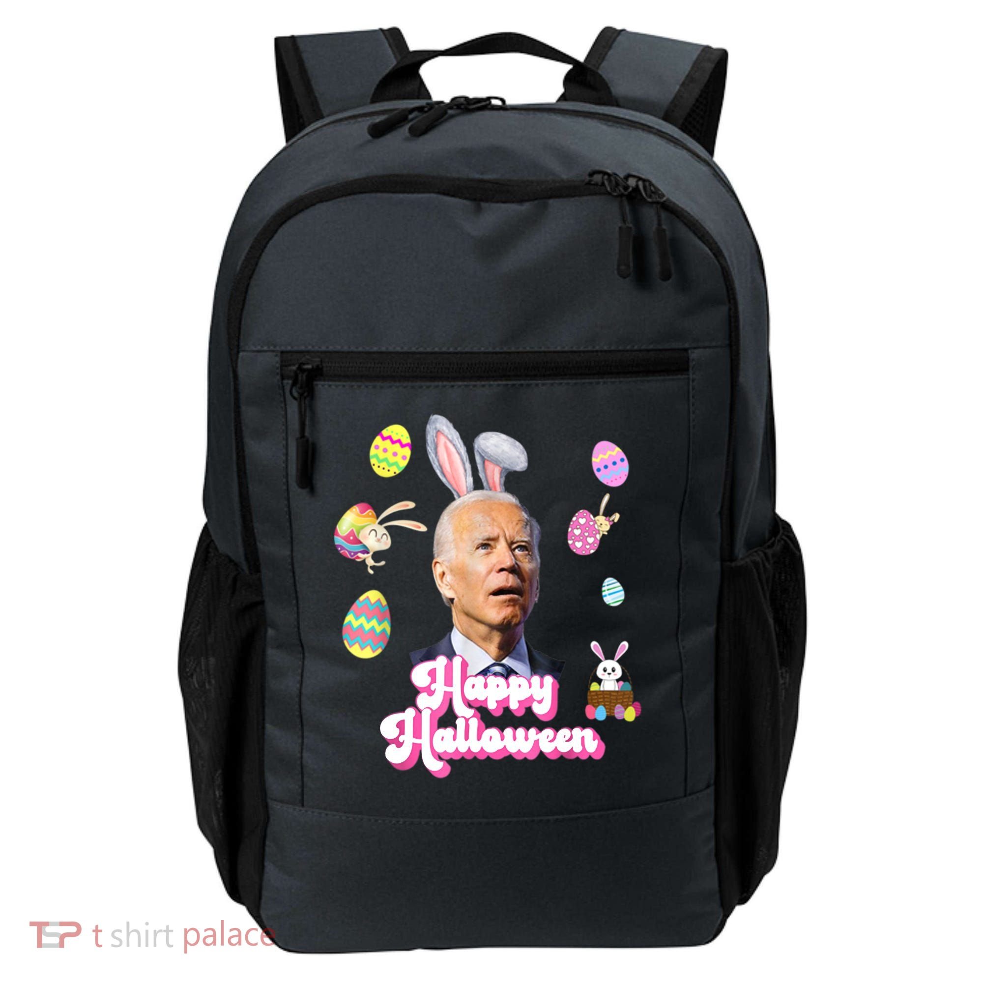 Happy Halloween Joe Biden Funny Easter Backpack