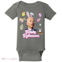 Happy Halloween Joe Biden Funny Easter Baby Bodysuit thumb 0