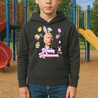 Happy Halloween Joe Biden Funny Easter Kids Hoodie thumb 2