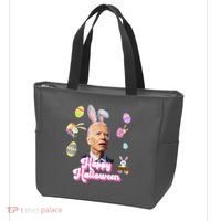 Happy Halloween Joe Biden Funny Easter Tote Bag thumb 3