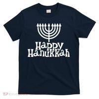 Happy Hanukkah Jewish Funny T-Shirt thumb 0