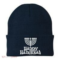 Happy Hanukkah Jewish Funny Beanie thumb 0