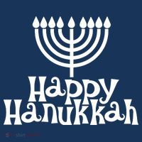 Happy Hanukkah Jewish Funny Women's Hoodie thumb 2