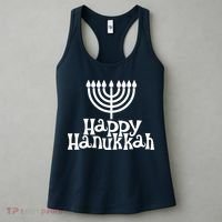 Happy Hanukkah Jewish Funny Women's Tank Top thumb 3