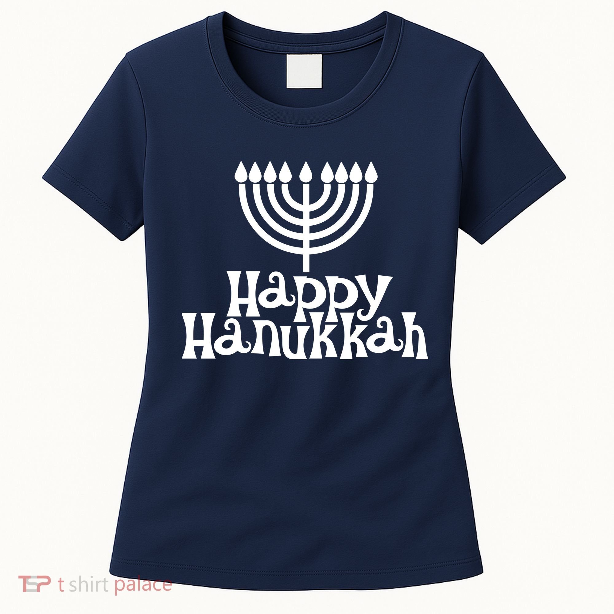 Happy Hanukkah Jewish Funny Women's T-Shirt