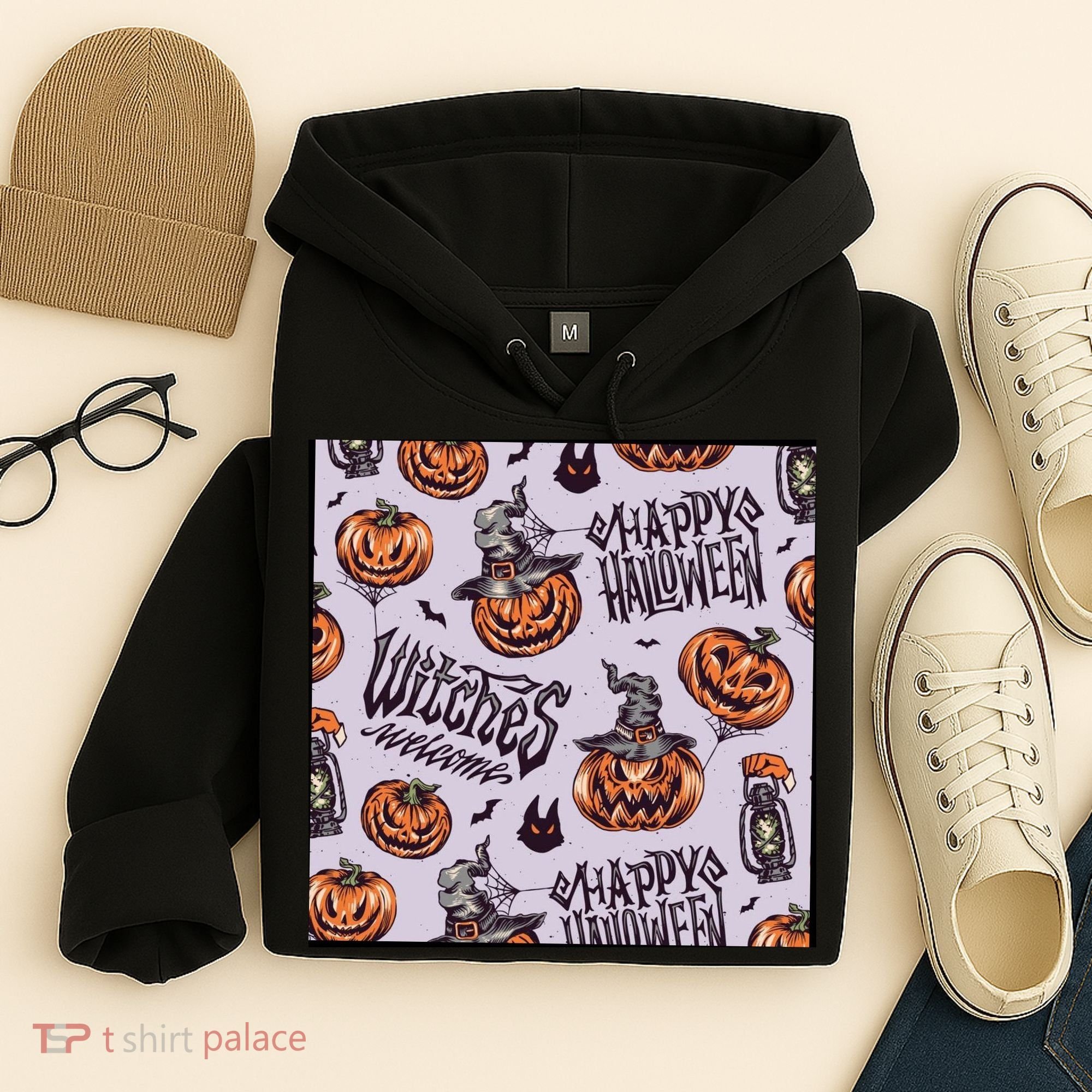 Happy Halloween Jack O Lantern Hoodie