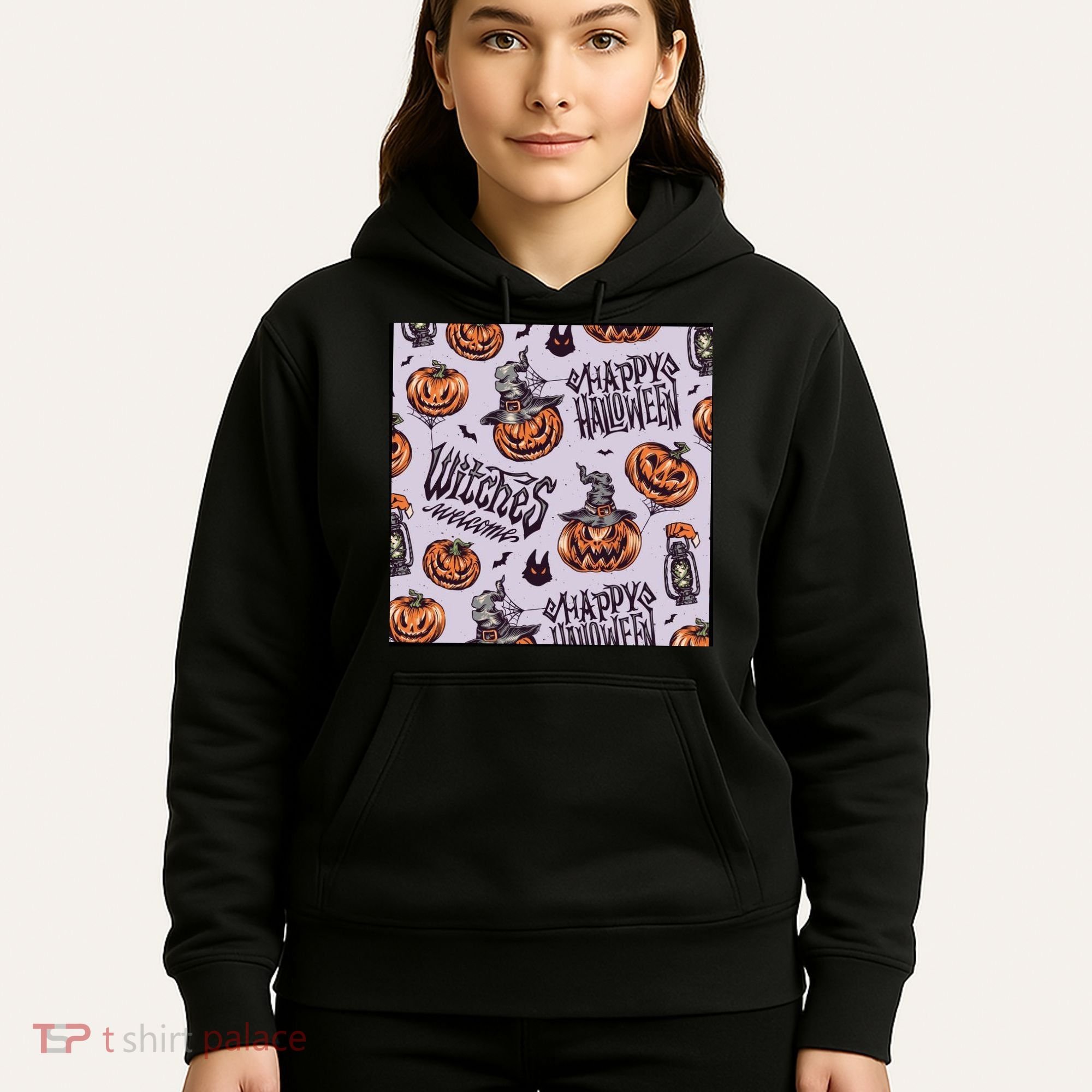 Happy Halloween Jack O Lantern Hoodie