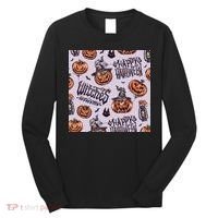 Happy Halloween Jack O Lantern Long Sleeve Shirt thumb 0