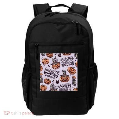 Happy Halloween Jack O Lantern Backpack