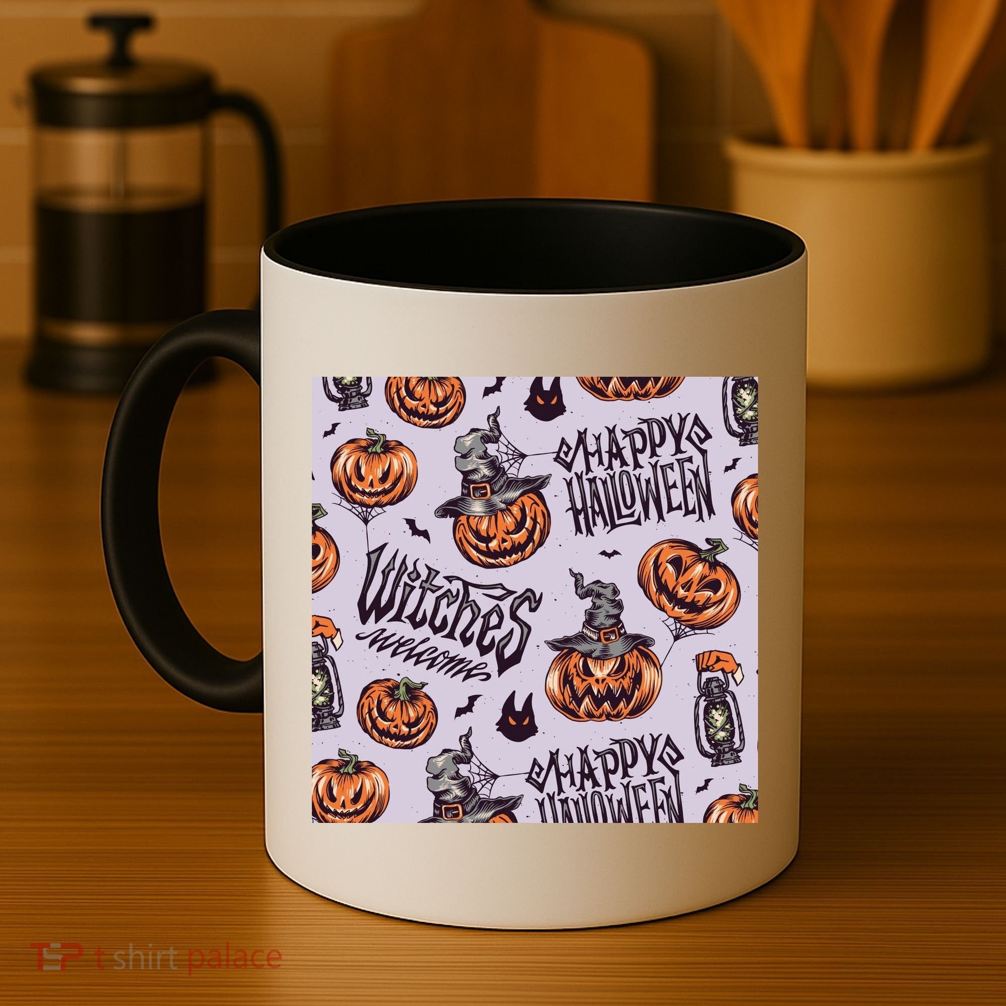 Happy Halloween Jack O Lantern Coffee Mug