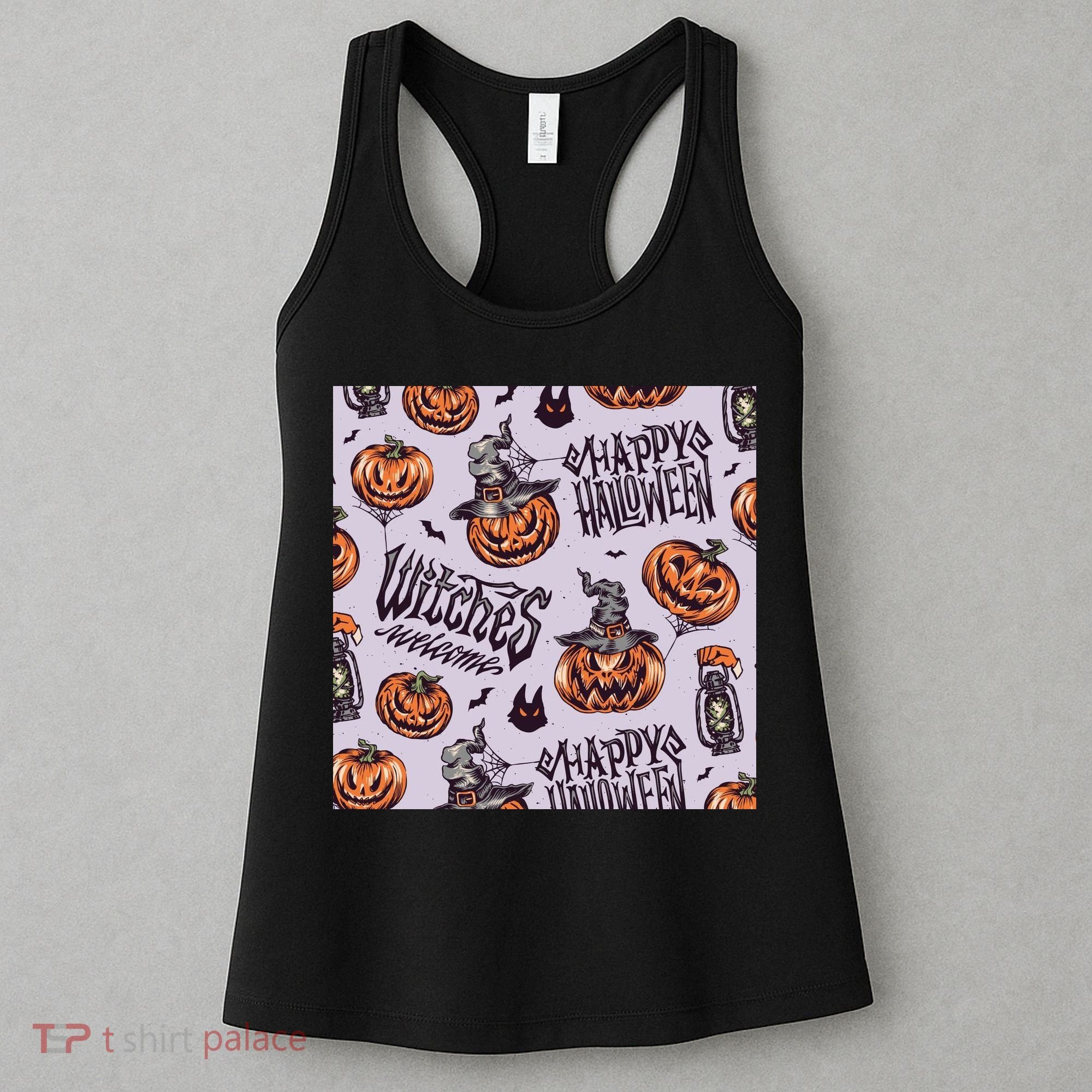 Happy Halloween Jack O Lantern Women's Tank Top