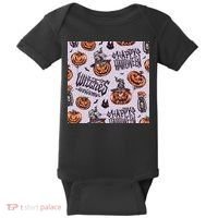 Happy Halloween Jack O Lantern Baby Bodysuit thumb 0