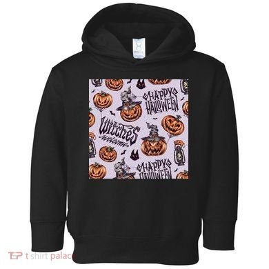 Happy Halloween Jack O Lantern Toddler Hoodie