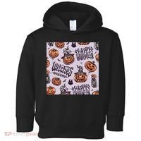 Happy Halloween Jack O Lantern Toddler Hoodie thumb 0