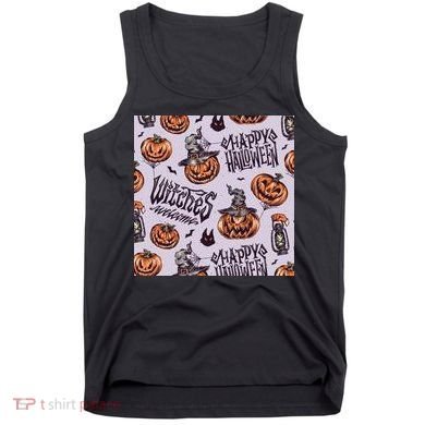 Happy Halloween Jack O Lantern Tank Top