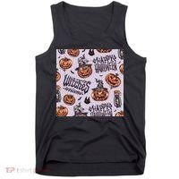 Happy Halloween Jack O Lantern Tank Top thumb 0