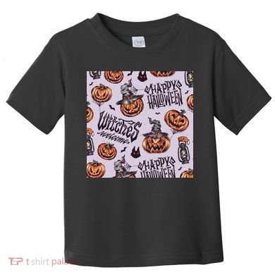Happy Halloween Jack O Lantern Toddler T-Shirt