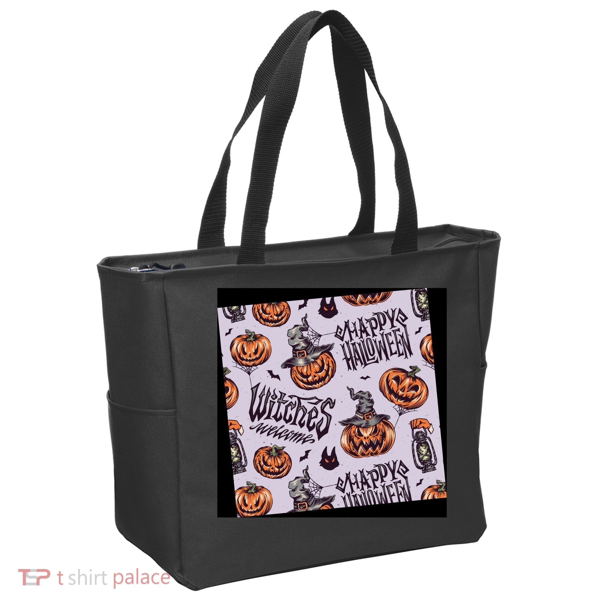Happy Halloween Jack O Lantern Tote Bag
