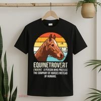 Horse Horse Lover Tee Equestrian Tee Retro Horse T-Shirt thumb 2