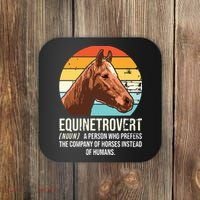 Horse Horse Lover Tee Equestrian Tee Retro Horse Coaster thumb 0