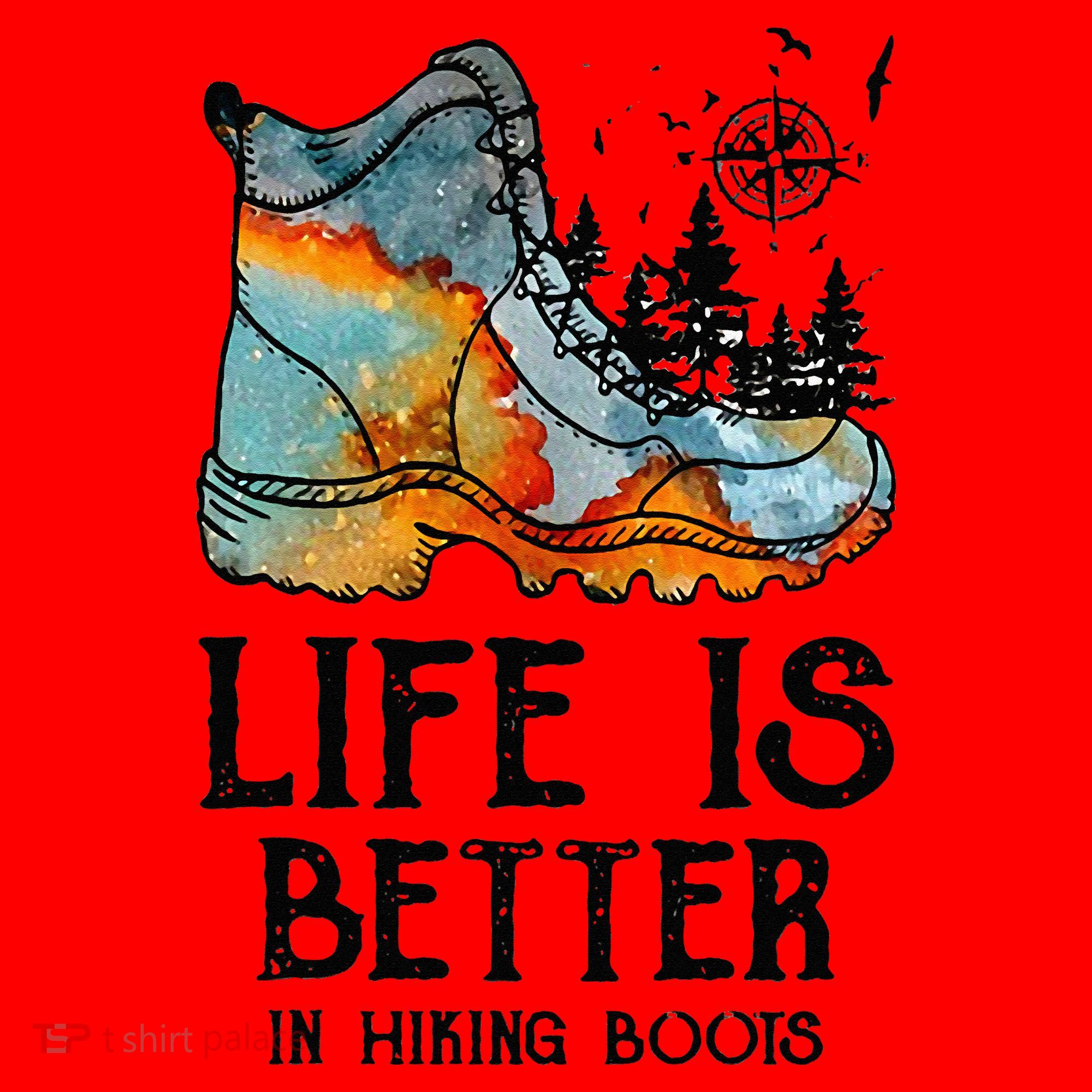 Hiker Hobbies Life Is Better In Hiking Boots Sport Lovers Santa Hat