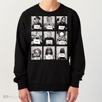 Halloween Horror Legends Killer Mugshots Creepy Fan Women's Sweatshirt thumb 0