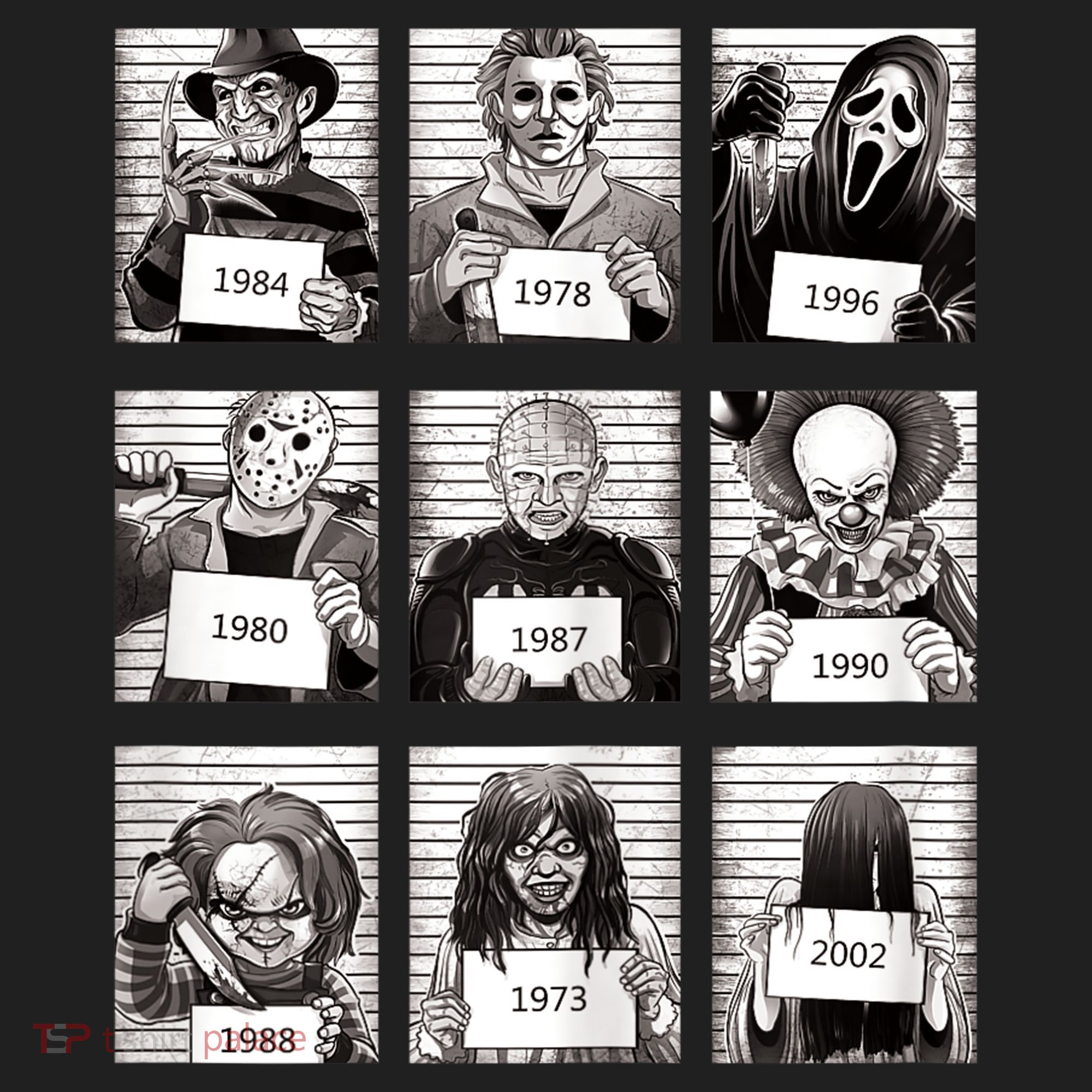 Halloween Horror Legends Killer Mugshots Creepy Fan Women's Sweatshirt