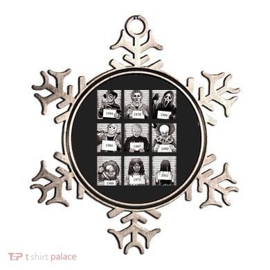 Halloween Horror Legends Killer Mugshots Creepy Fan Ornament