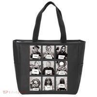 Halloween Horror Legends Killer Mugshots Creepy Fan Tote Bag thumb 0