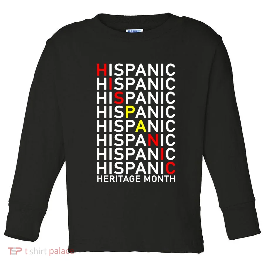 Hispanic Heritage Month Toddler Long Sleeve