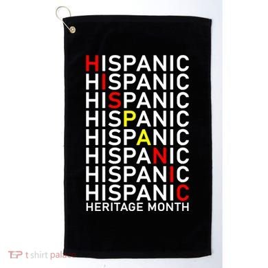 Hispanic Heritage Month Golf Towel