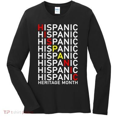 Hispanic Heritage Month Women's Long Sleeve Shirt