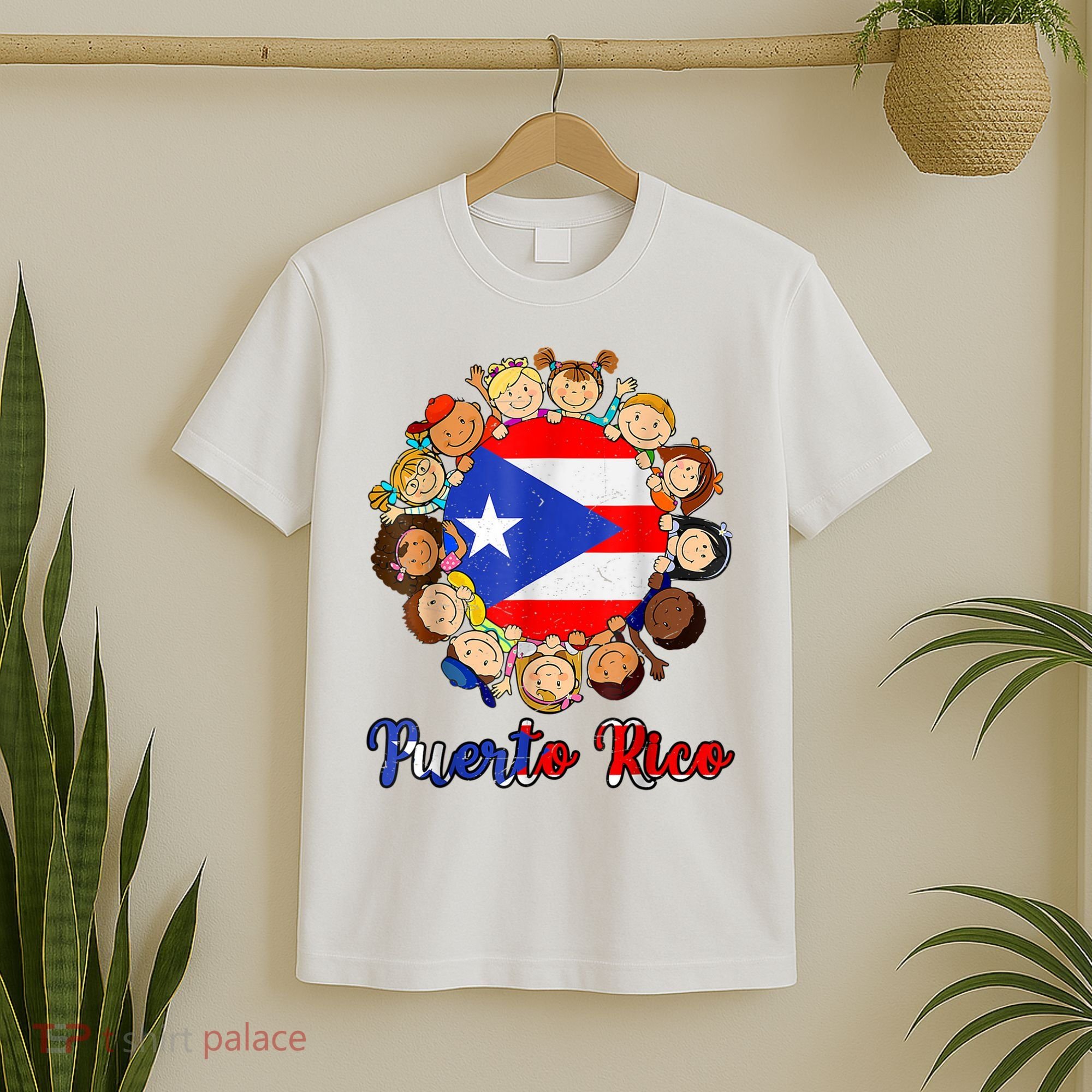 Hispanic Heritage Month Shirt Puerto Rico Girls Boys T-Shirt