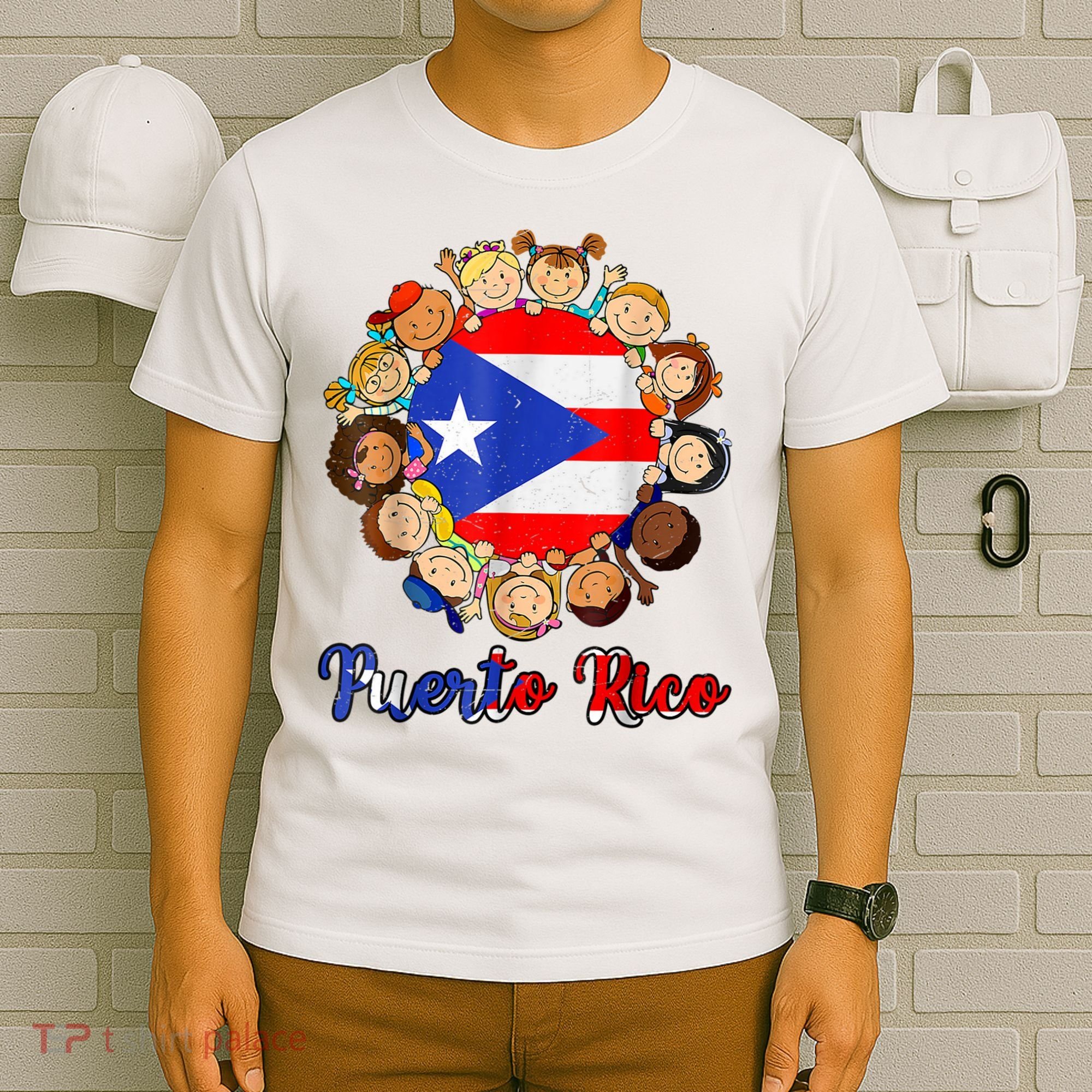 Hispanic Heritage Month Shirt Puerto Rico Girls Boys T-Shirt