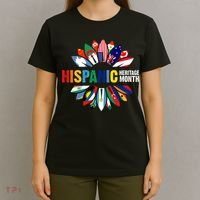 Hispanic Heritage Month Counties United T-Shirt thumb 4