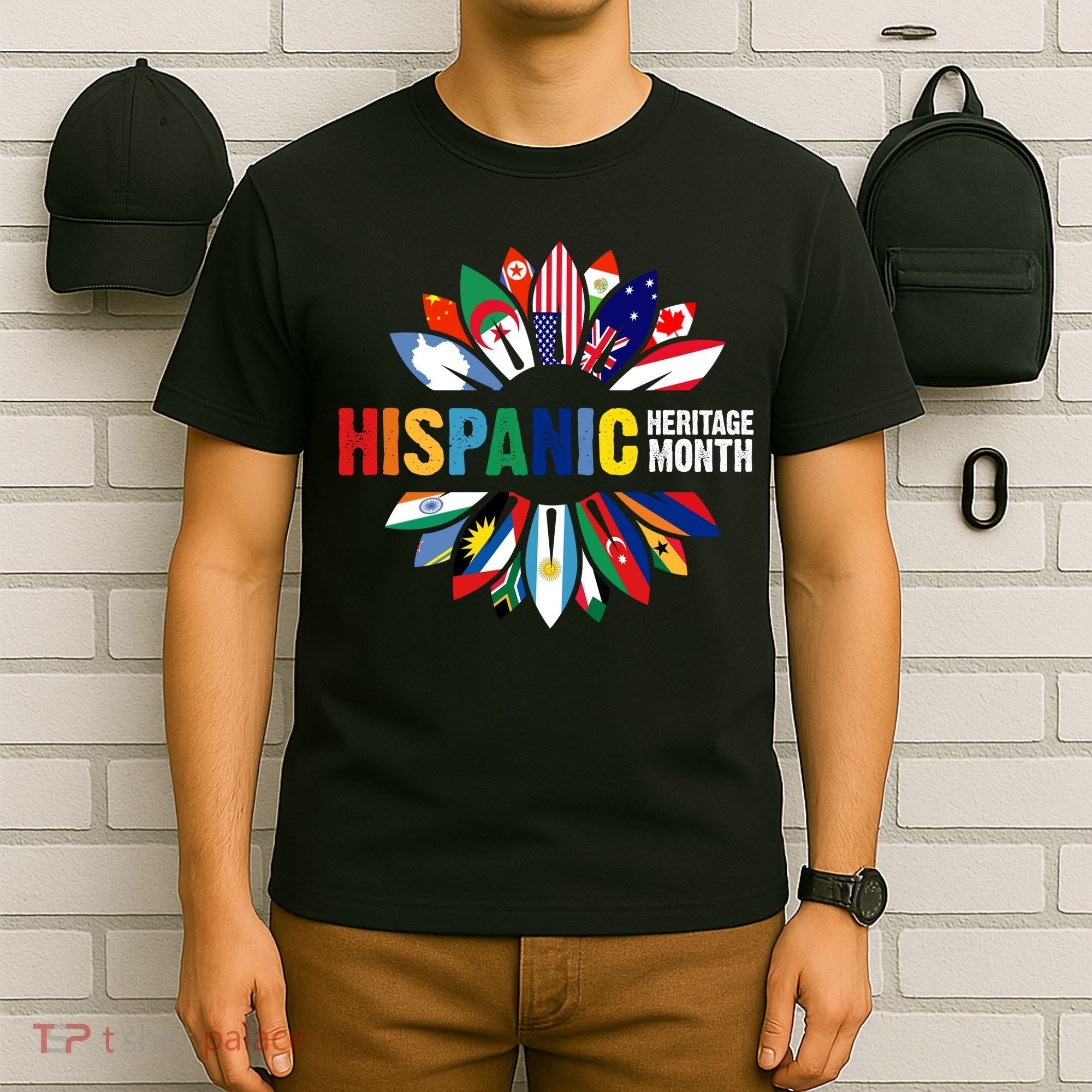 Hispanic Heritage Month Counties United T-Shirt