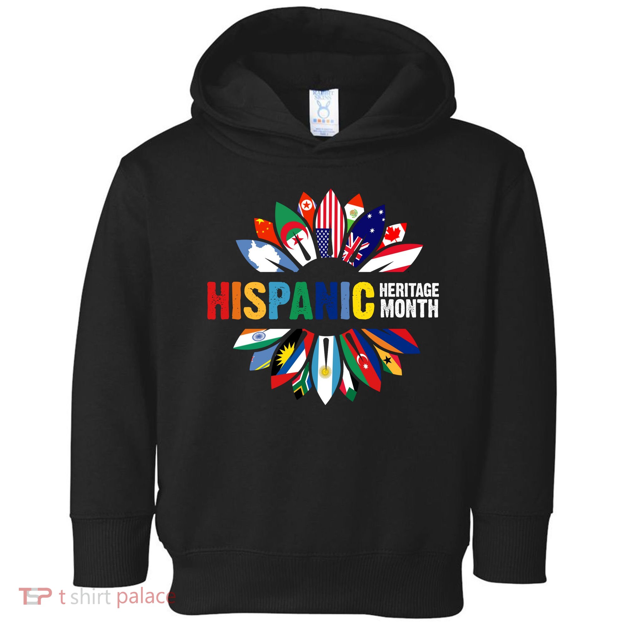 Hispanic Heritage Month Counties United Toddler Hoodie