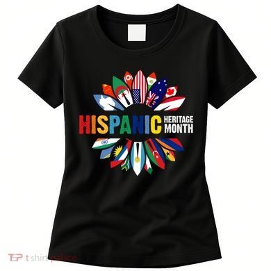 Hispanic Heritage Month Counties United Women's T-Shirt