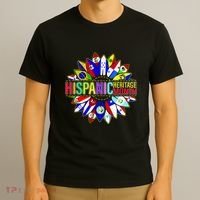 Hispanic Heritage Month Sunflower T-Shirt thumb 3