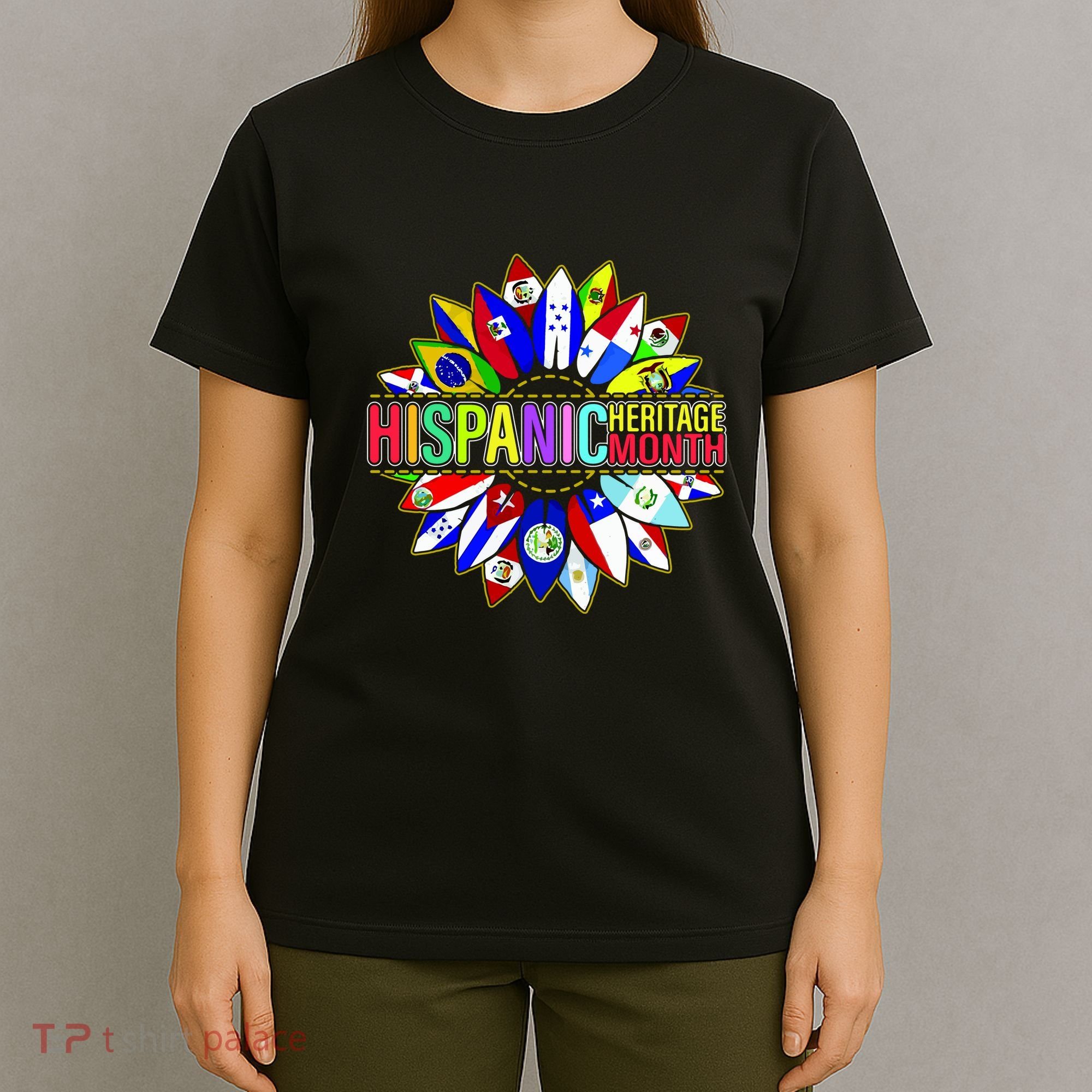 Hispanic Heritage Month Sunflower T-Shirt