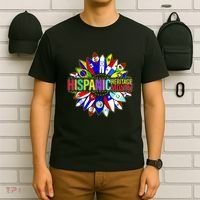 Hispanic Heritage Month Sunflower T-Shirt thumb 6