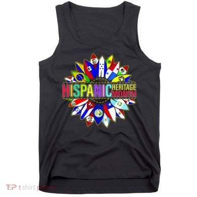 Hispanic Heritage Month Sunflower Tank Top