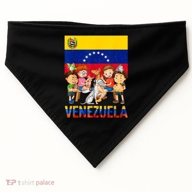 Hispanic Heritage Month Venezuela USA-Made Doggie Bandana