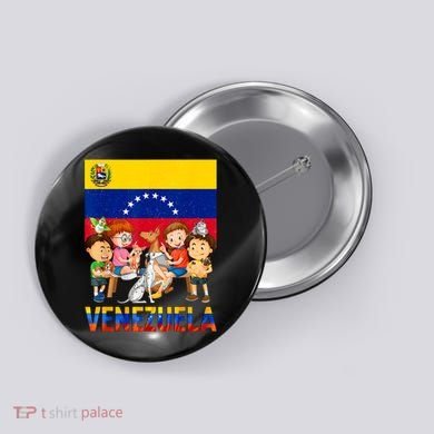 Hispanic Heritage Month Venezuela Button