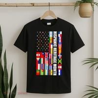 Hispanic Heritage Month Countries United Flag T-Shirt thumb 2