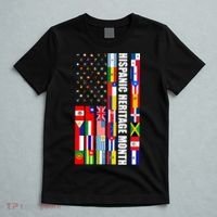 Hispanic Heritage Month Countries United Flag T-Shirt thumb 5