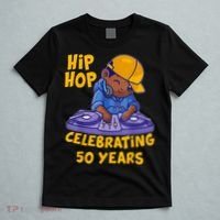 Hip Hop Music 50th Anniversary Black History DJ Dance Rapper T-Shirt thumb 5