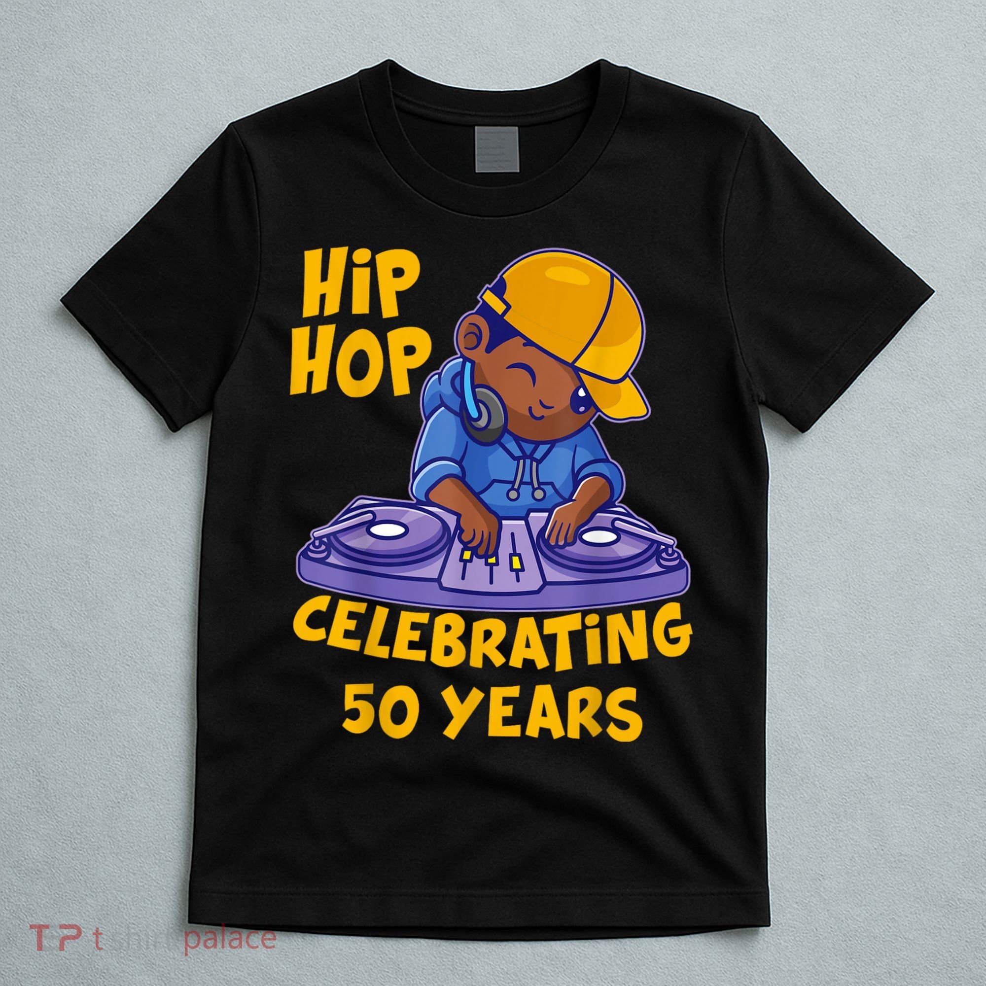 Hip Hop Music 50th Anniversary Black History DJ Dance Rapper T-Shirt