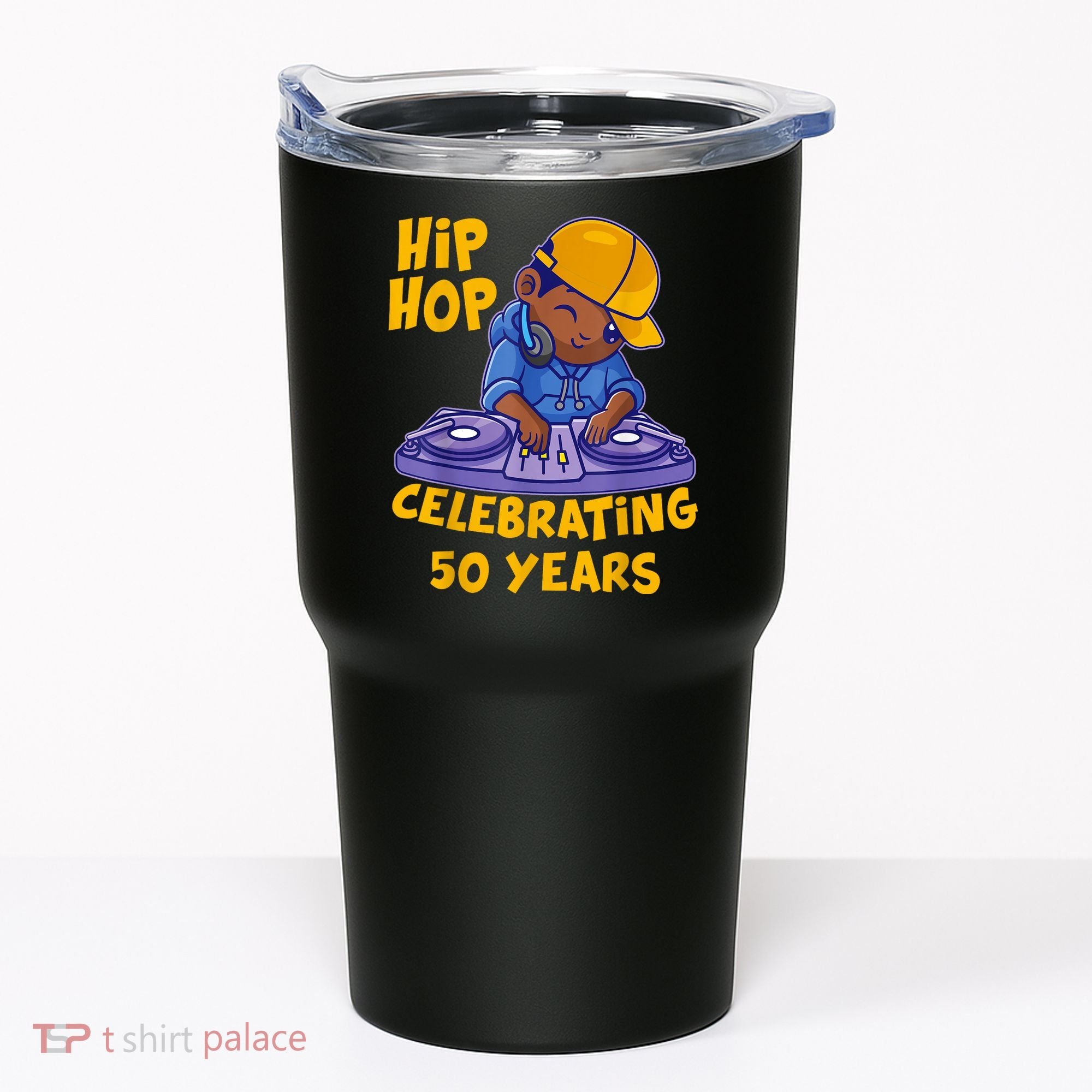 Hip Hop Music 50th Anniversary Black History DJ Dance Rapper Tumbler